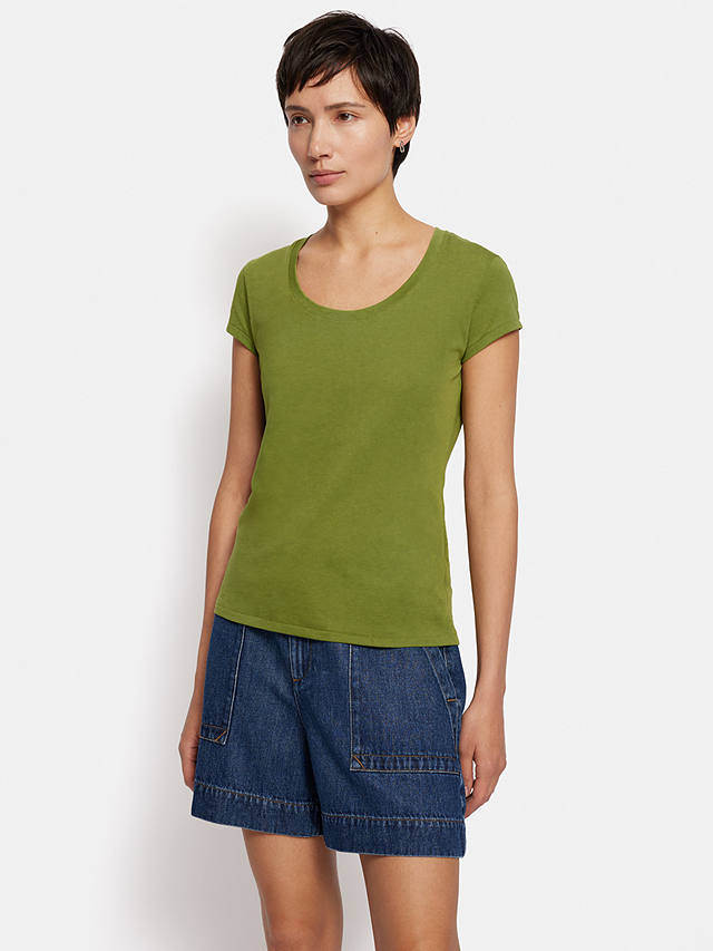 Jigsaw Supima Cotton T-Shirt, Green