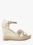 Moda in Pelle Rikolia Wedge Heel Sandals, Gold