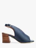 Moda in Pelle Lonnia Leather Sandals, Navy