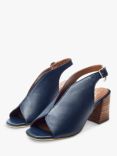 Moda in Pelle Lonnia Leather Sandals, Navy