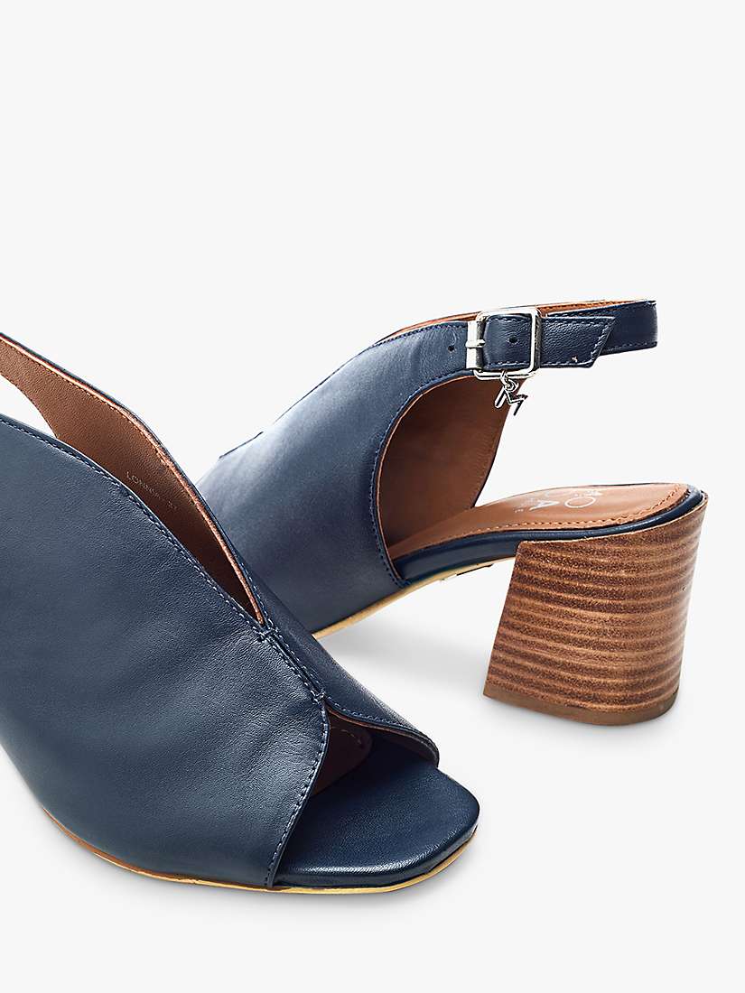 Buy Moda in Pelle Lonnia Leather Sandals, Navy Online at johnlewis.com