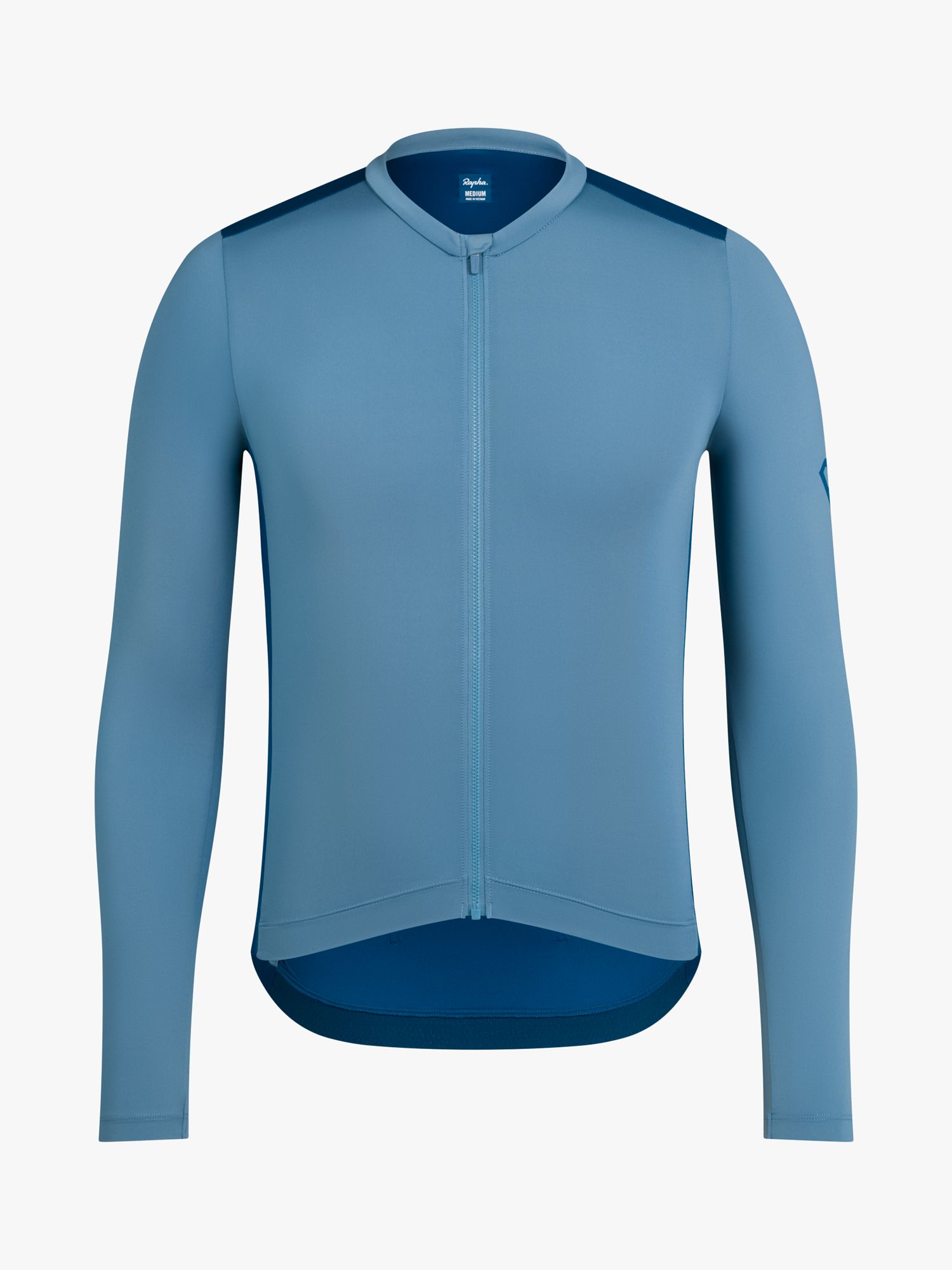 Rapha Pro Long Sleeve Cycling Top, Blue Mid, L