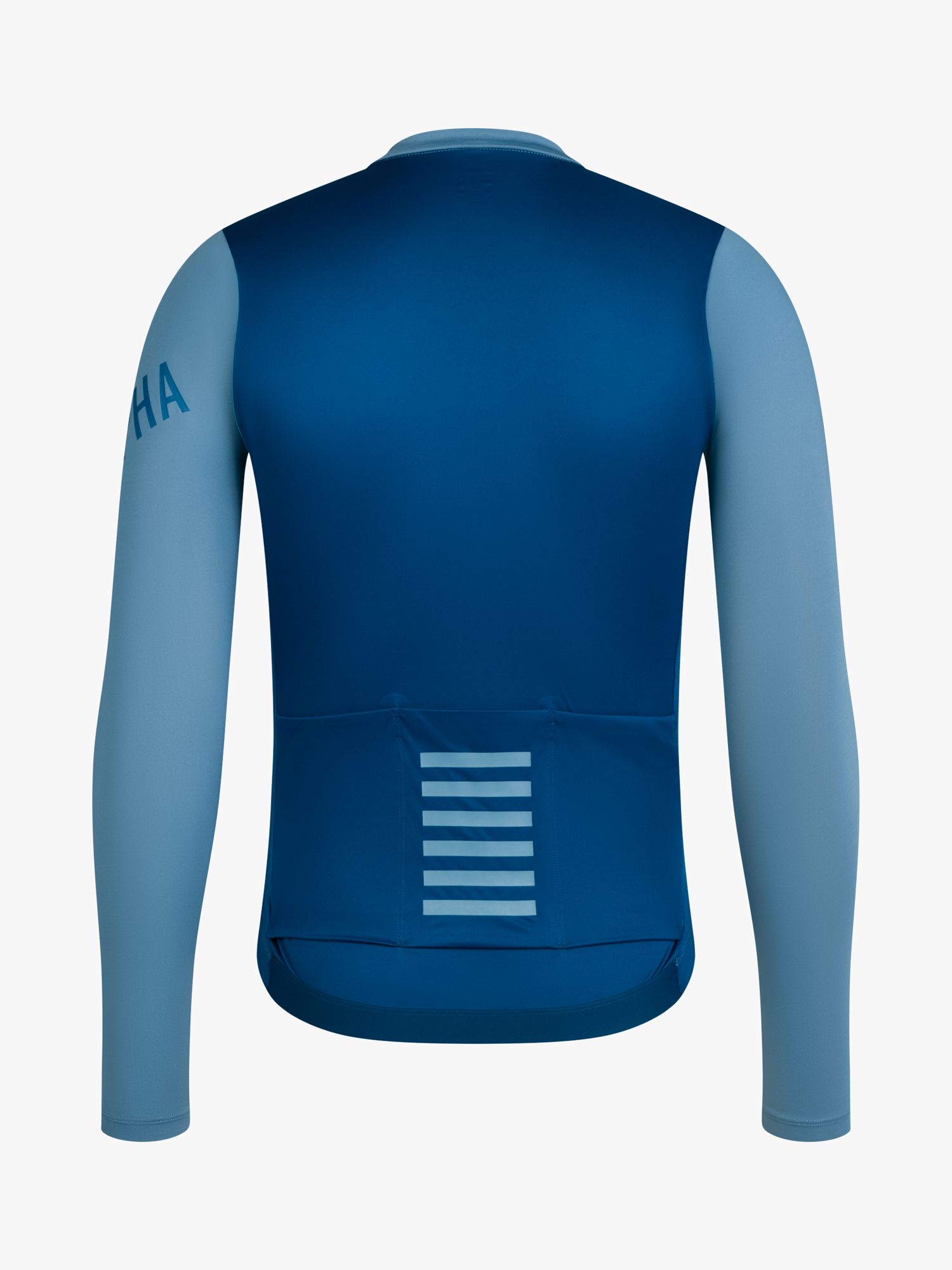 Buy Rapha Pro Long Sleeve Cycling Top, Blue Mid Online at johnlewis.com