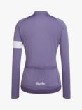 Rapha Core Jersey Long Sleeve Cycling Top, Purple
