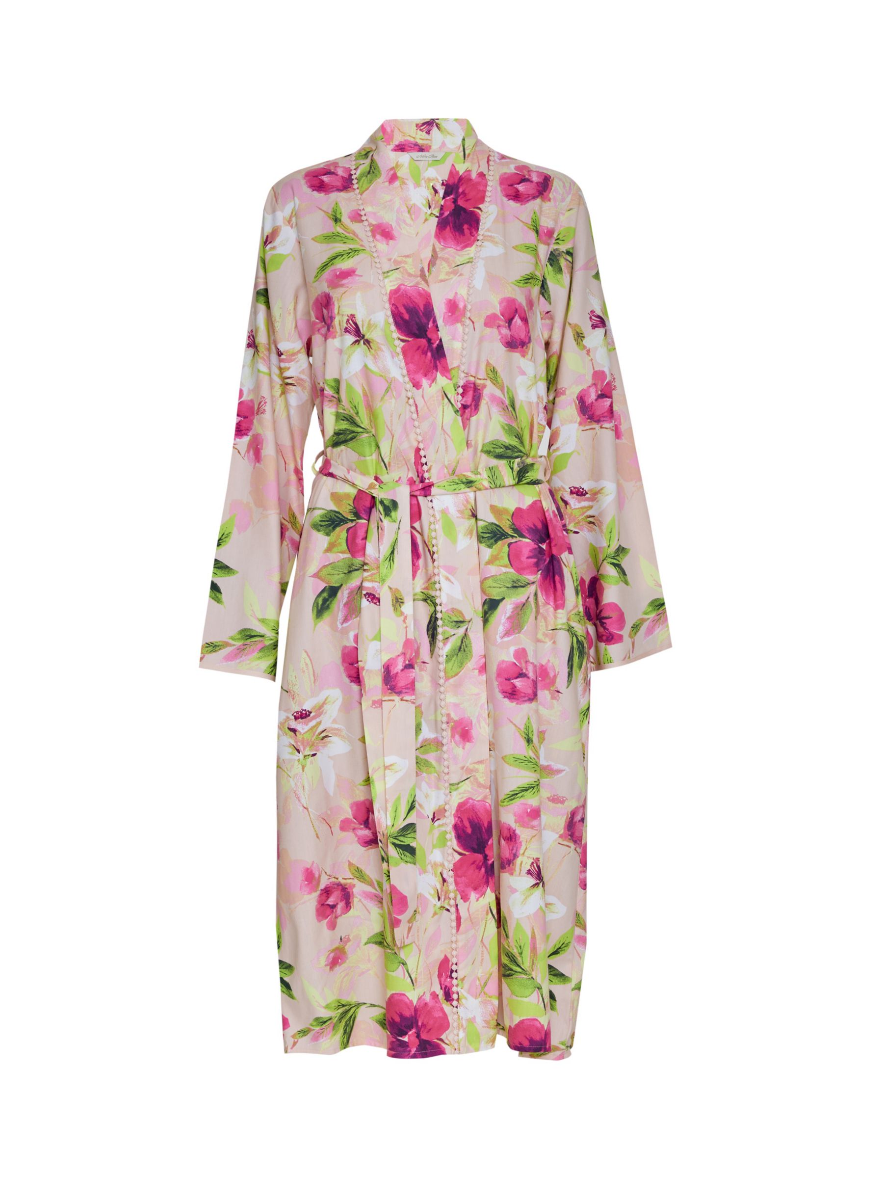 Buy Cyberjammies Tessa Floral Print Dressing Gown, Pink/Multi Online at johnlewis.com