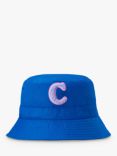 Small Stuff Kids' Initial Bucket Hat, Blue
