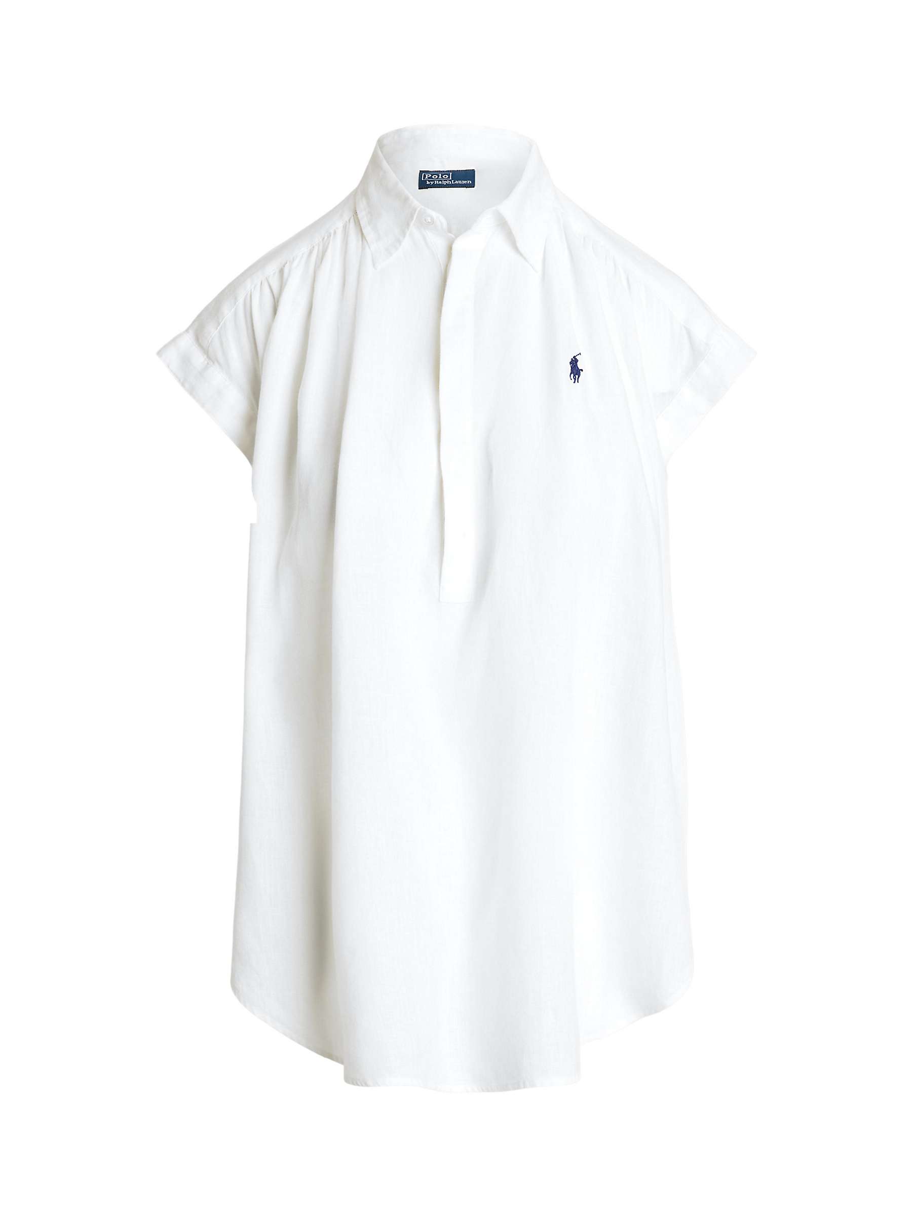 Buy Polo Ralph Lauren Linen Popover Shirt Online at johnlewis.com