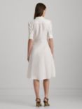 Lauren Ralph Lauren Wakana Linen Shirt Dress, White