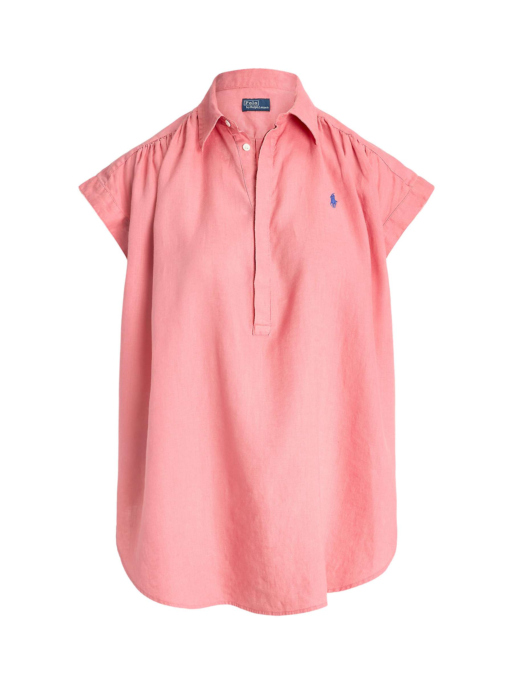 Buy Polo Ralph Lauren Linen Popover Shirt Online at johnlewis.com