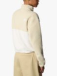 The North Face Yumiori 1/4 Zip Fleece, White Dune/Gravel