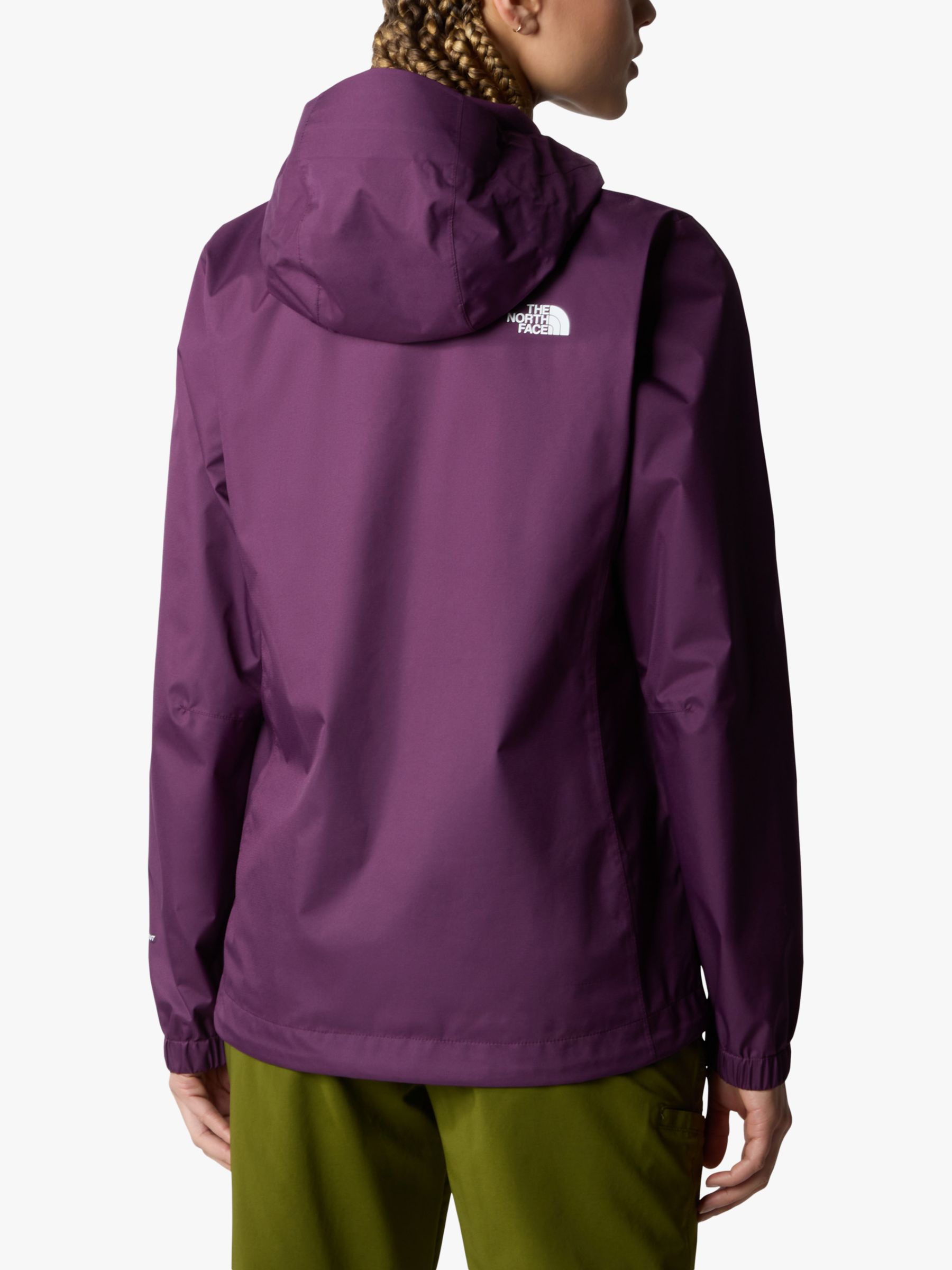Buy The North Face Women's Quest Hooded Jacket, Purple Online at johnlewis.com