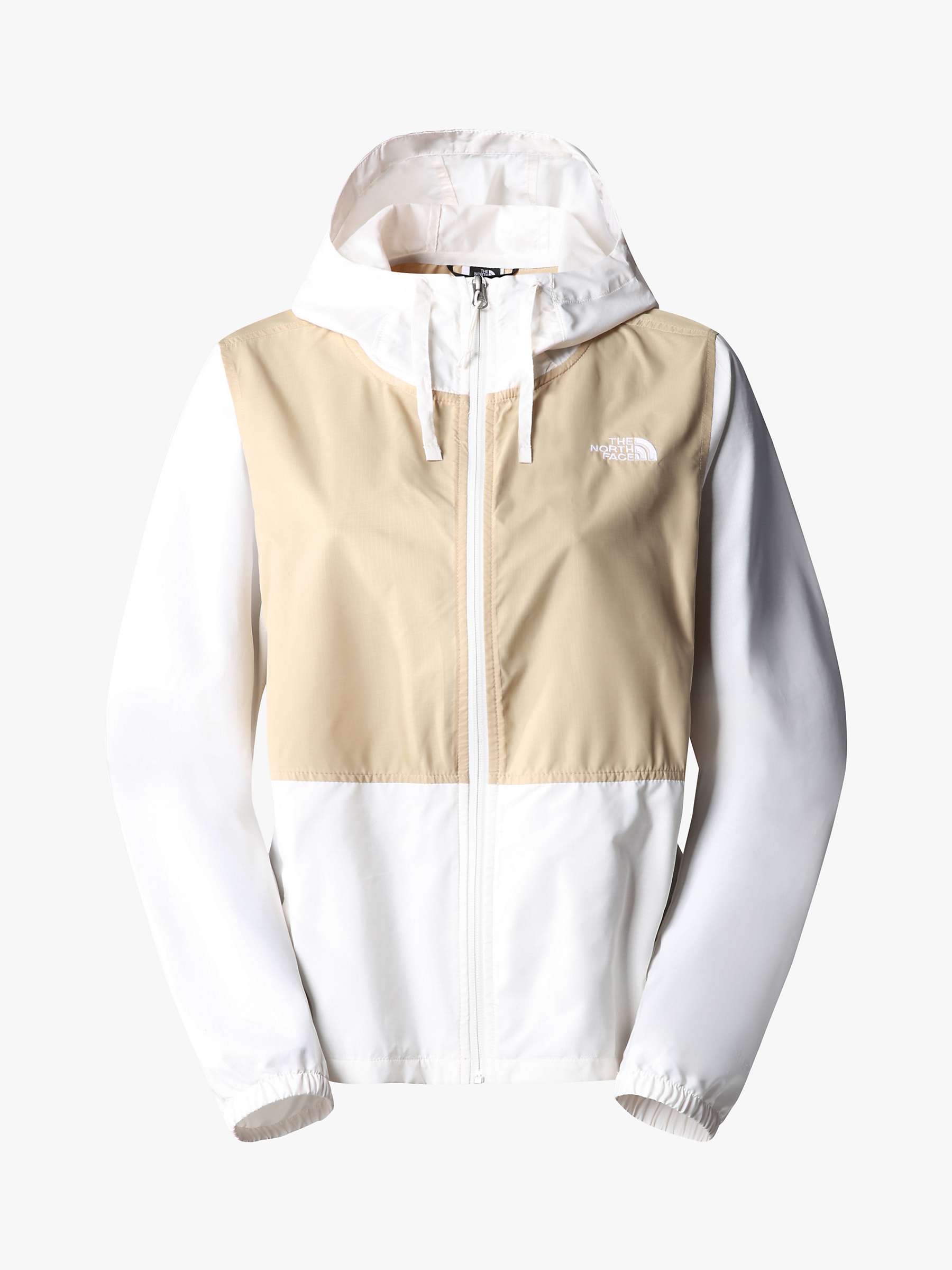 Buy The North Face Women's Cyclone III Jacket, White/ Stone Online at johnlewis.com