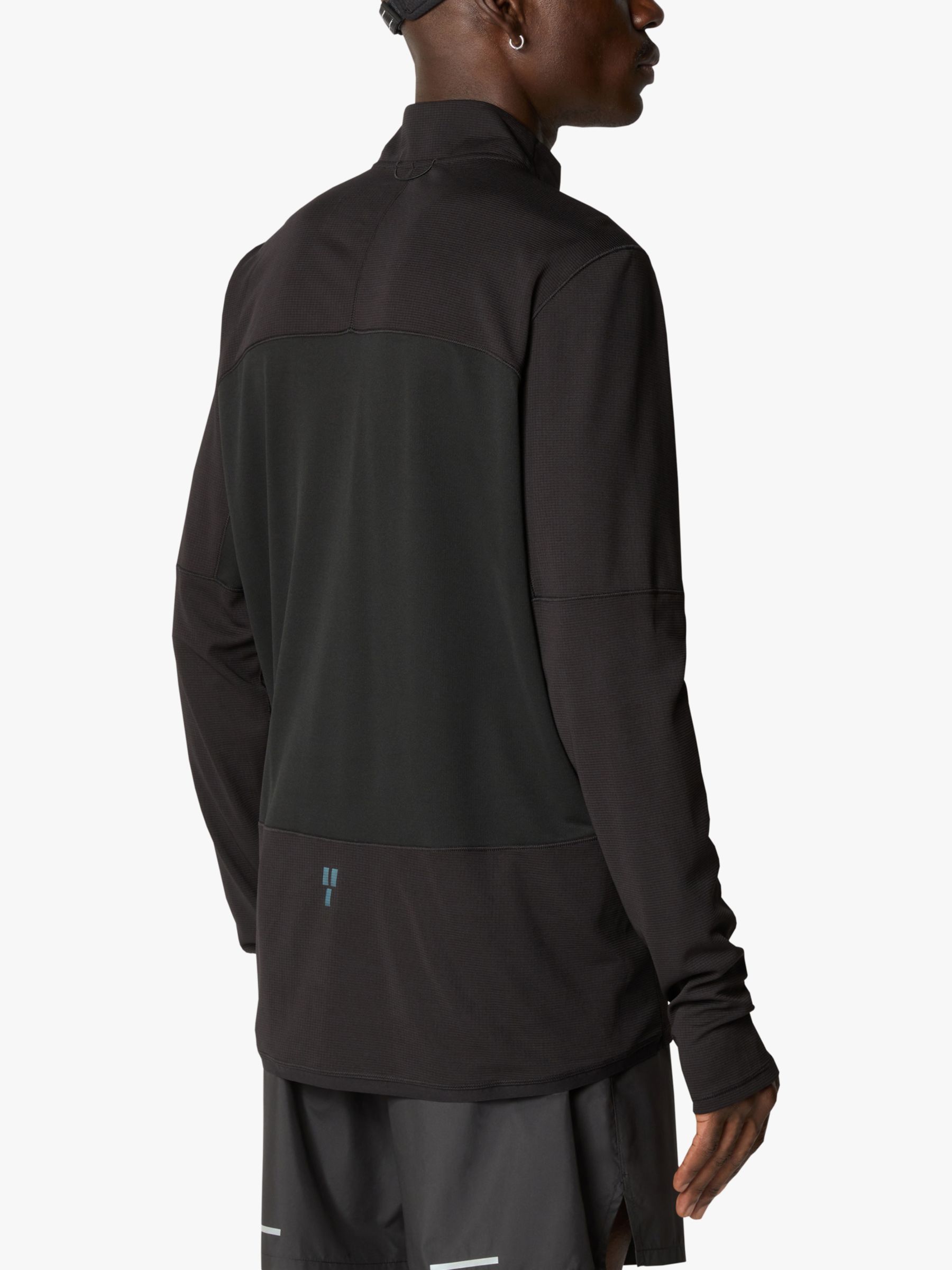 The North Face Sunriser 1/4 Zip Long Sleeve Top, Black, XL