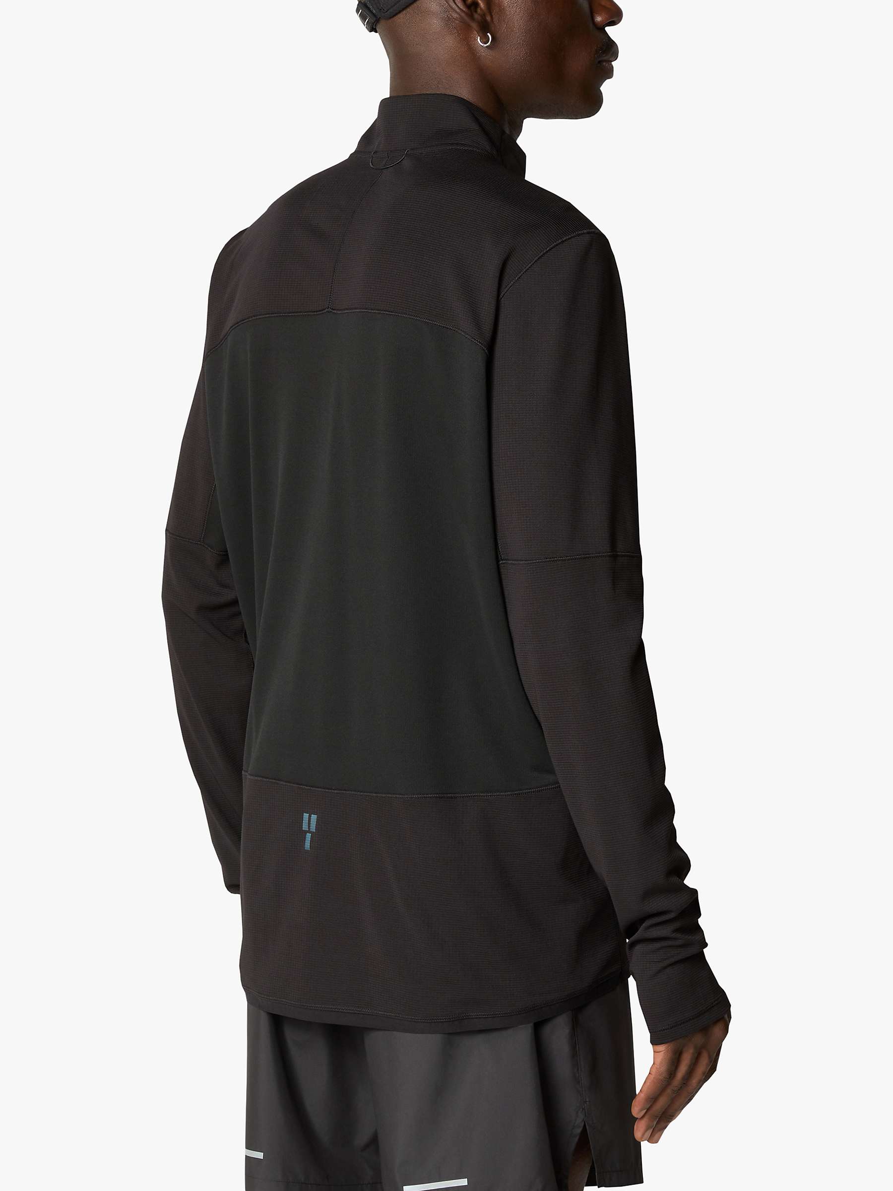 Buy The North Face Sunriser 1/4 Zip Long Sleeve Top, Black Online at johnlewis.com