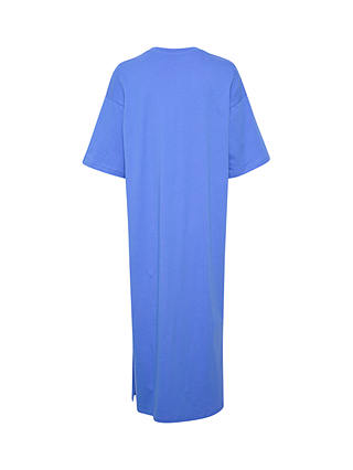 KAFFE Edna Casual Fit T-Shirt Midi Dress, Ultramarine