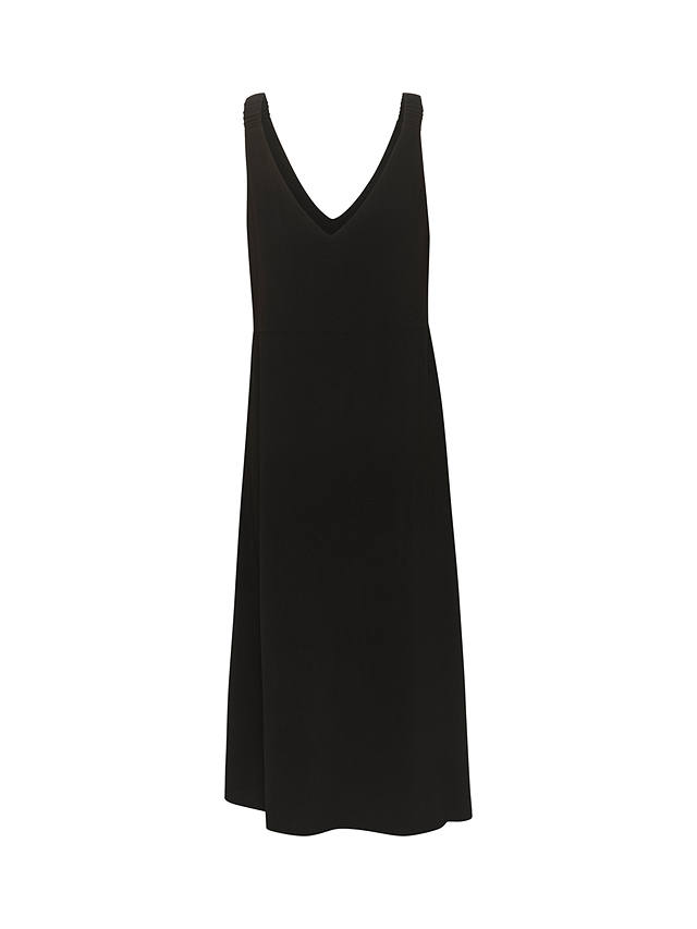 KAFFE Nora Sleeveless Midi Dress, Black