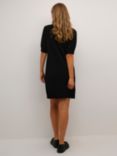 KAFFE Lizza Knit Mini Dress, Black