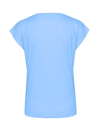 KAFFE Lise V-Neck T-Shirt, Ultramarine