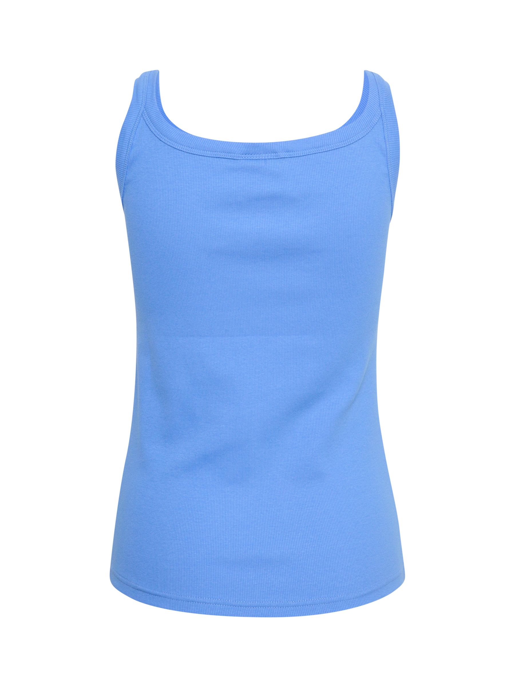 KAFFE Carna Scoop Neck Tank Top, Ultramarine, L