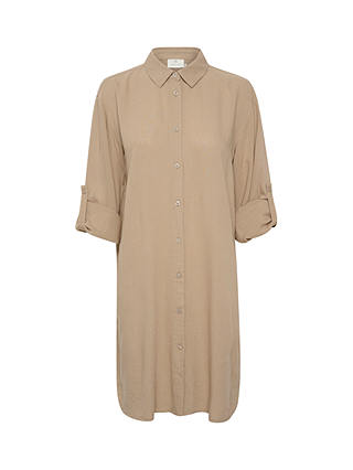 KAFFE Milia Linen Blend Shirt Dress