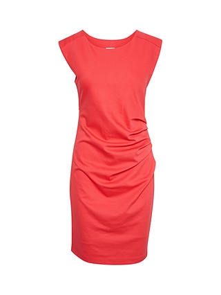 KAFFE India Cocktail Sleeveless Fitted Dress, Cayenne