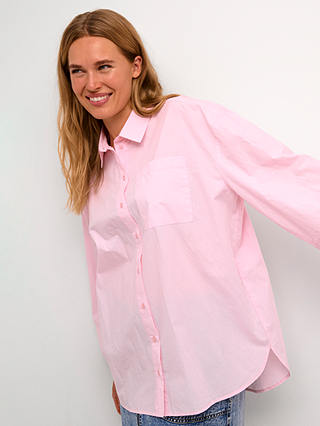 KAFFE Erika Shirt, Pink Mist