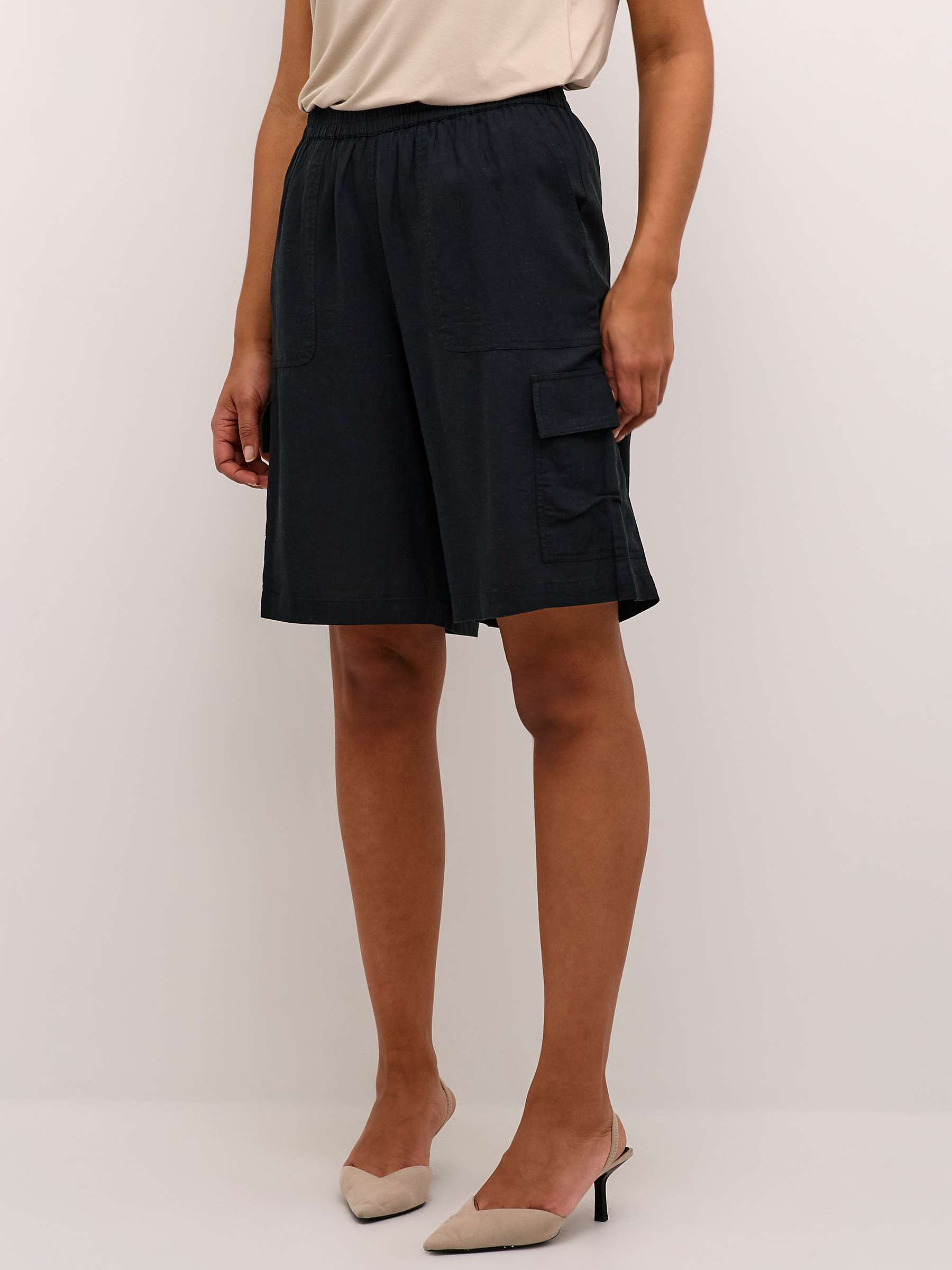 Buy KAFFE Milia Linen Blend Shorts Online at johnlewis.com
