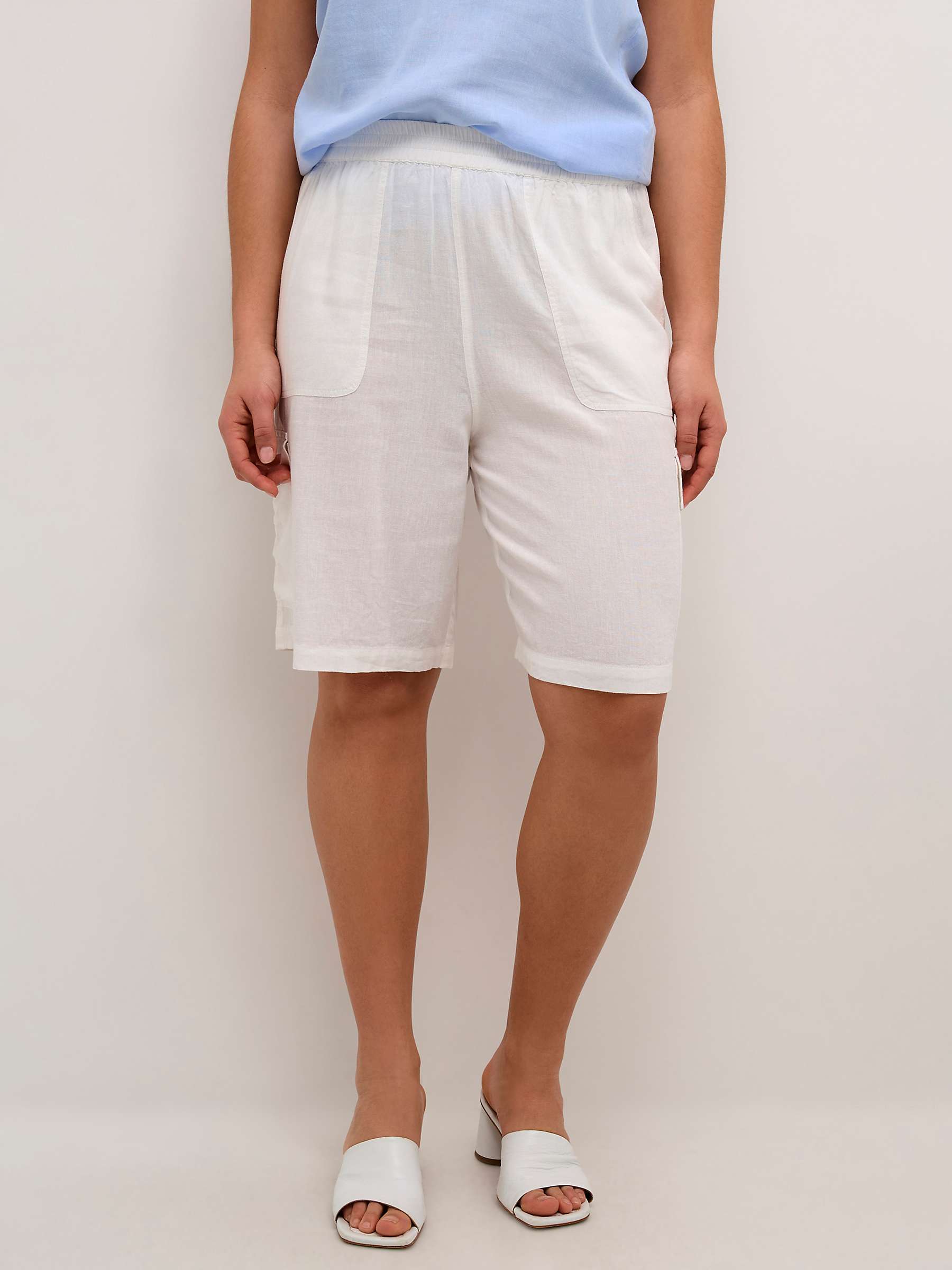 Buy KAFFE Milia Linen Blend Shorts Online at johnlewis.com