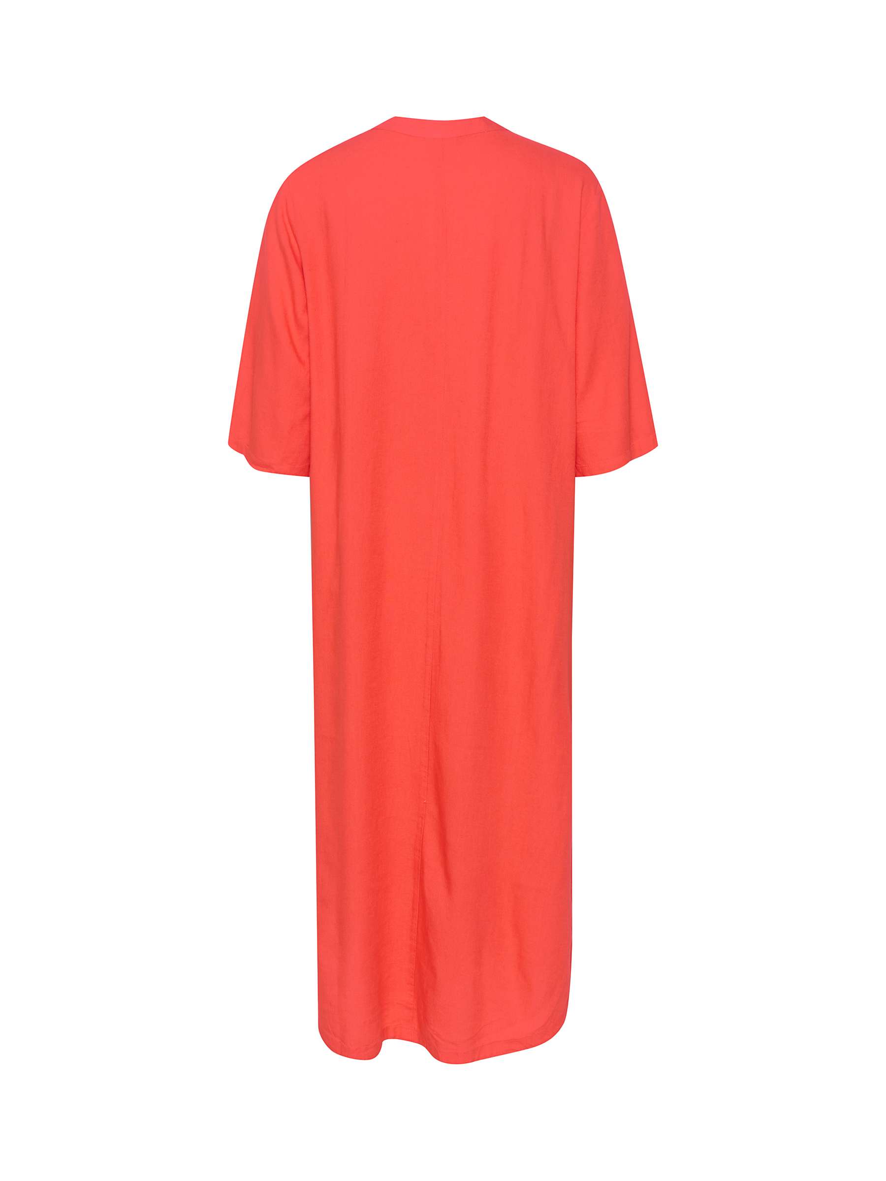 Buy KAFFE Milia Kaftan Linen Blend Midi Dress Online at johnlewis.com
