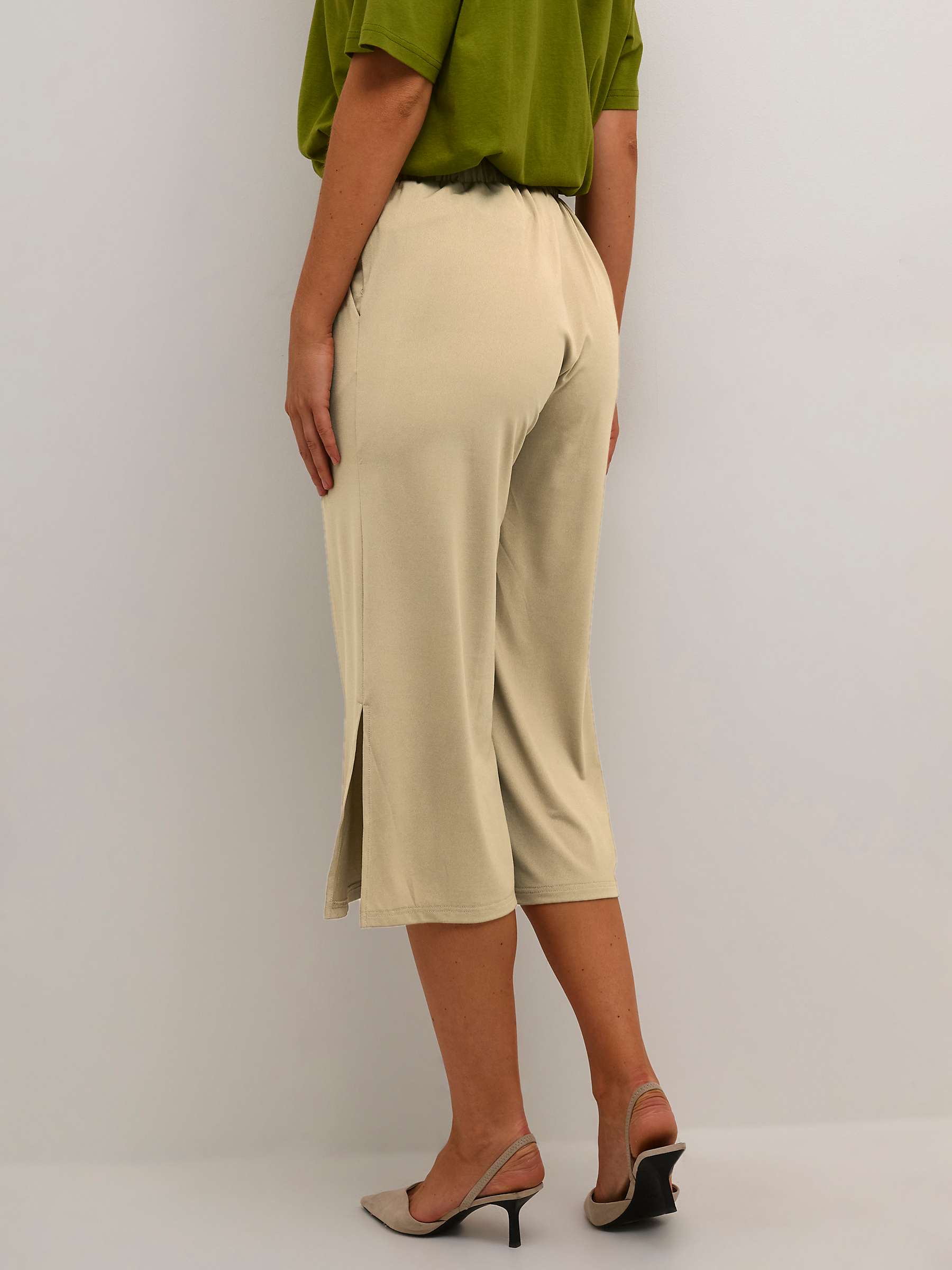 Buy KAFFE Malli Casual Cropped Trousers Online at johnlewis.com