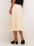 KAFFE Leandra Pleated Skirt, Turtledove