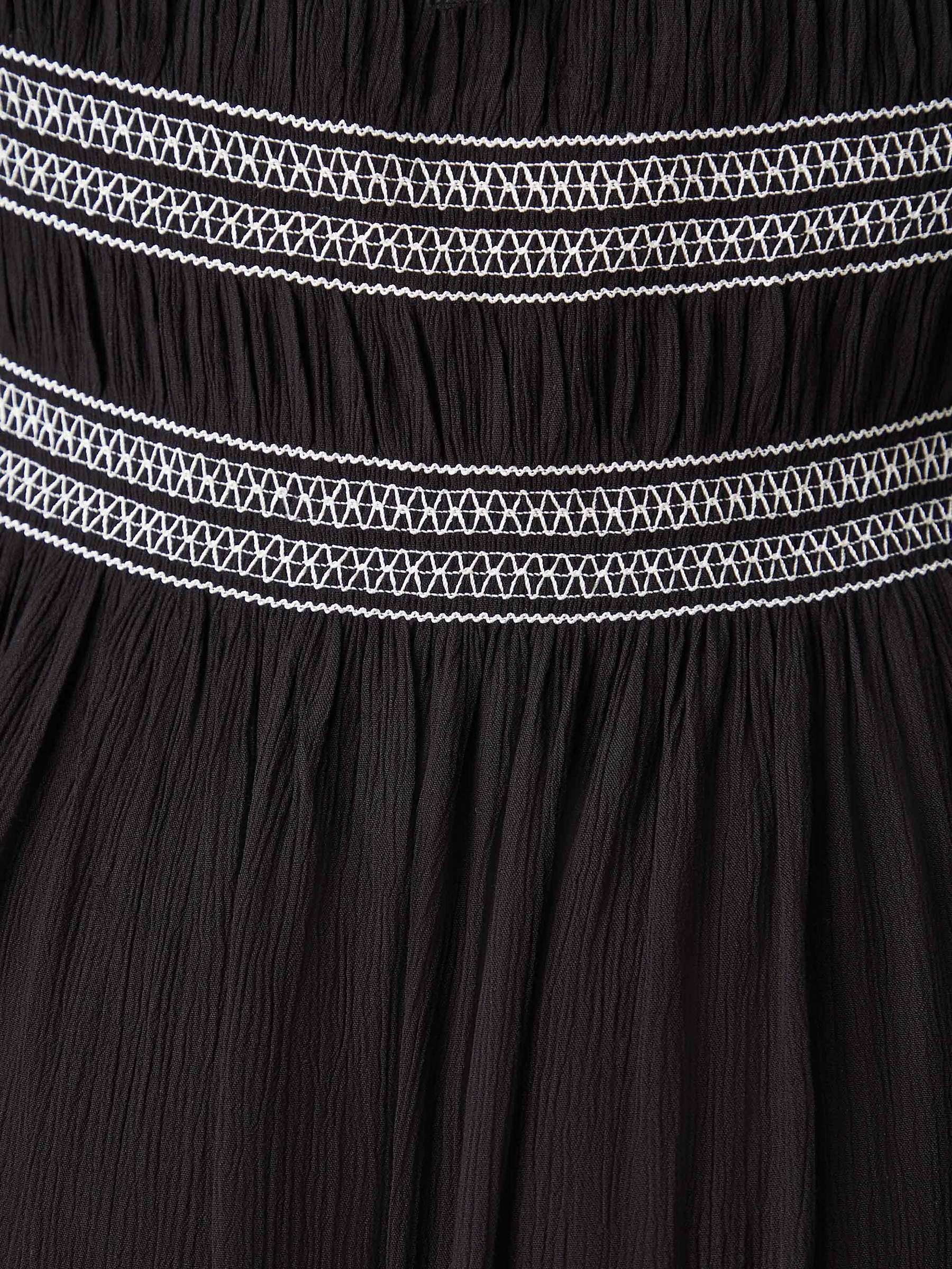 Buy Live Unlimited Curve Smock Midi Dress, Black Online at johnlewis.com