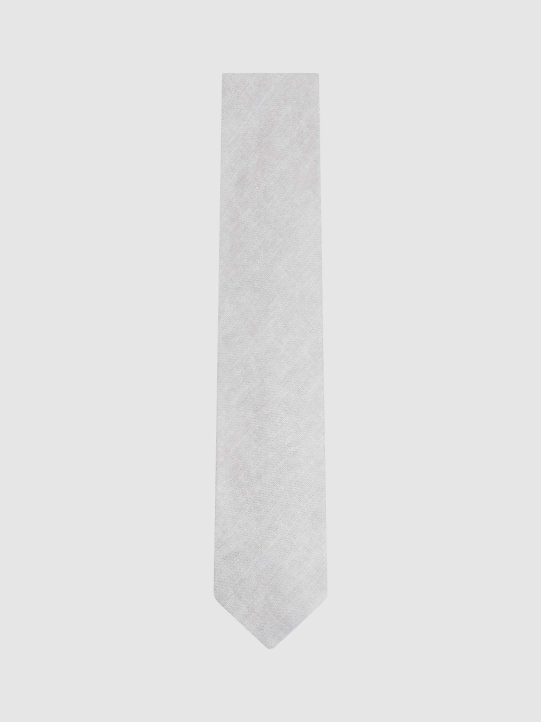Buy Reiss Vitali Linen Tie Online at johnlewis.com