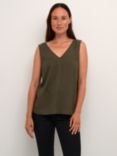 KAFFE Milia Linen Blend Top