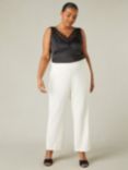 Live Unlimited Curve Straight Leg Trousers, Ivory