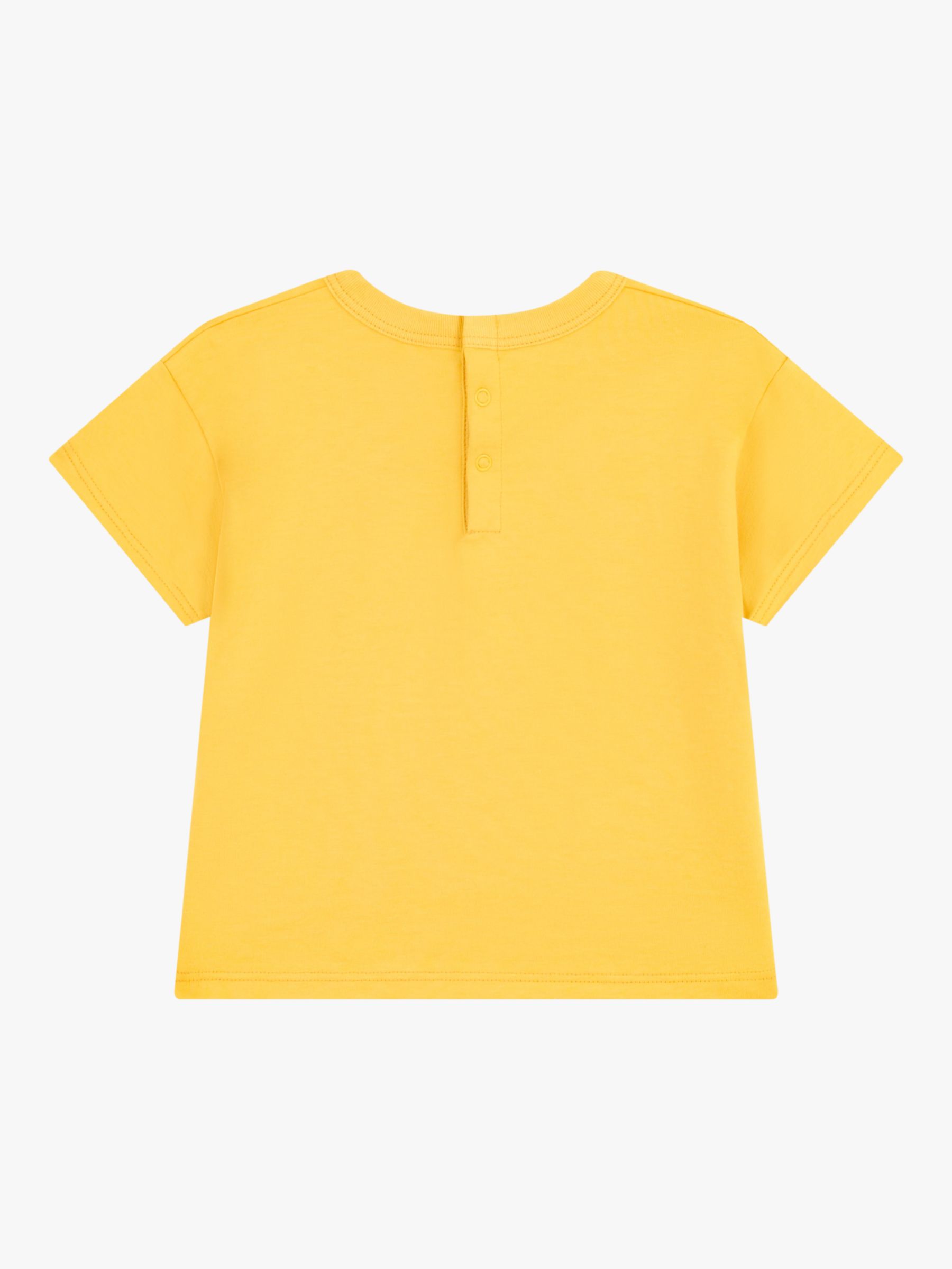 Petit Bateau Baby Rainbow Lightweight Jersey T-Shirt, Nectar, 6 months