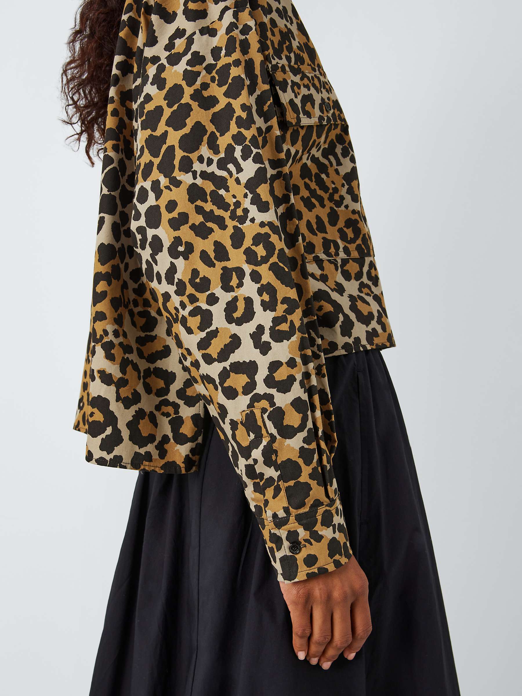 Buy Weekend MaxMara Leopard Print Jacket, Multi Online at johnlewis.com