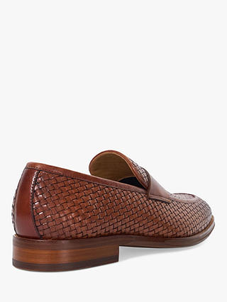 Dune Saharas Leather Penny Loafers, Tan