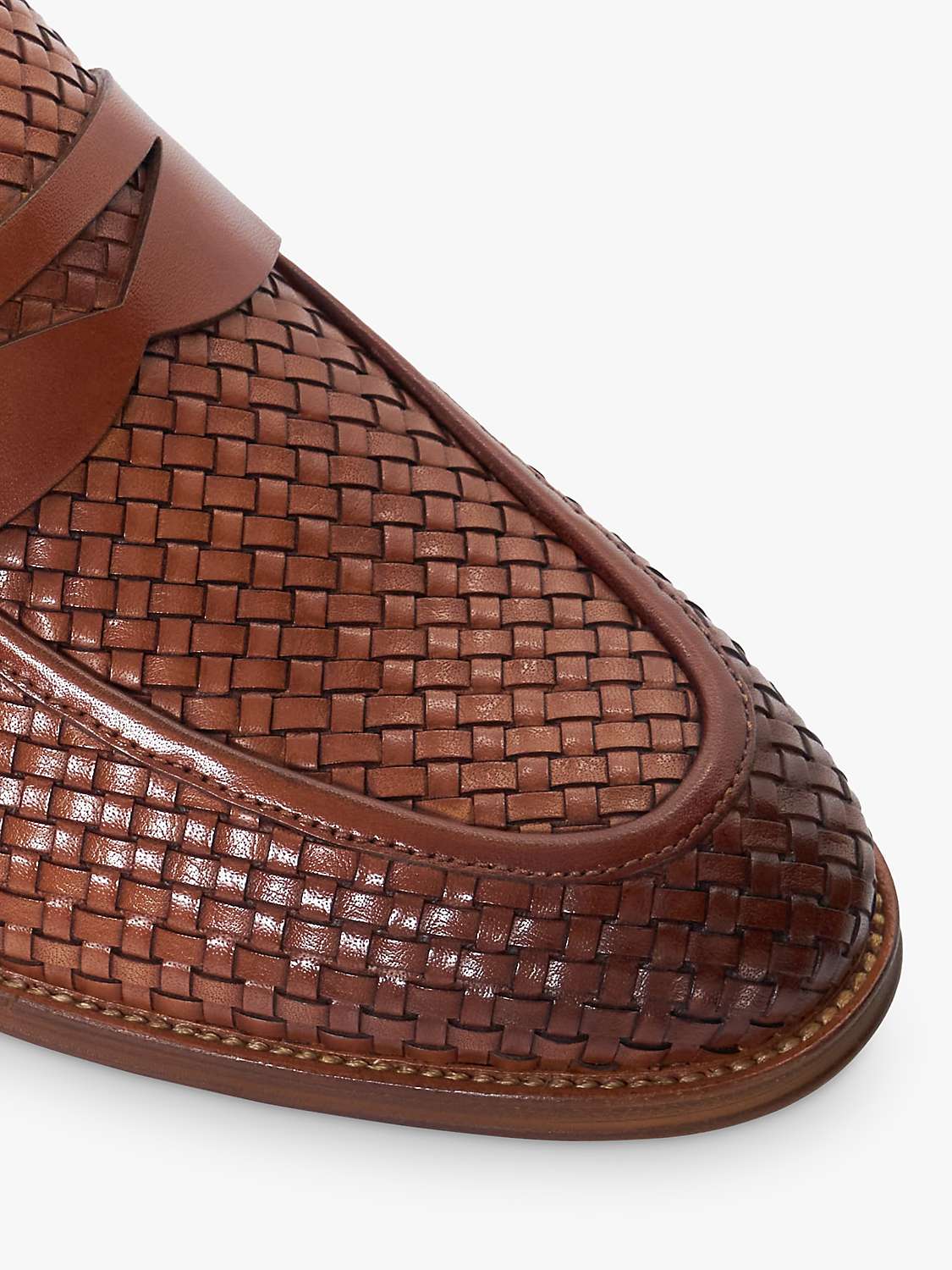 Buy Dune Saharas Leather Penny Loafers Online at johnlewis.com