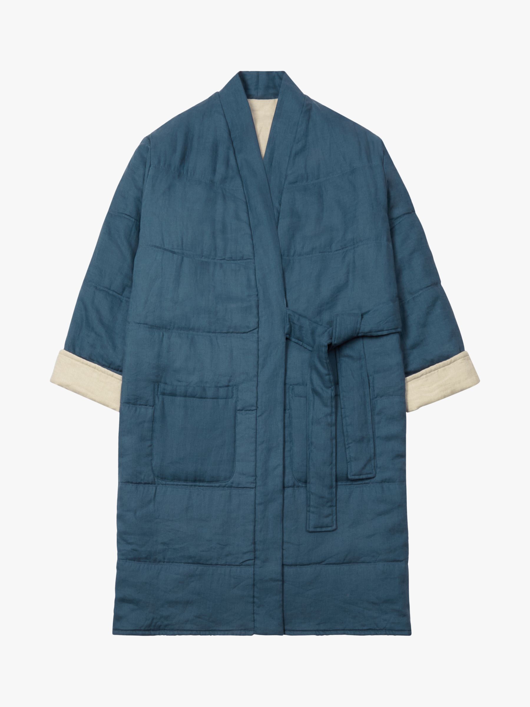 Buy Piglet in Bed Linen Oversized Housecoat Online at johnlewis.com