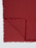 John Lewis Cotton Linen Blend Tablecloth, Deep Red