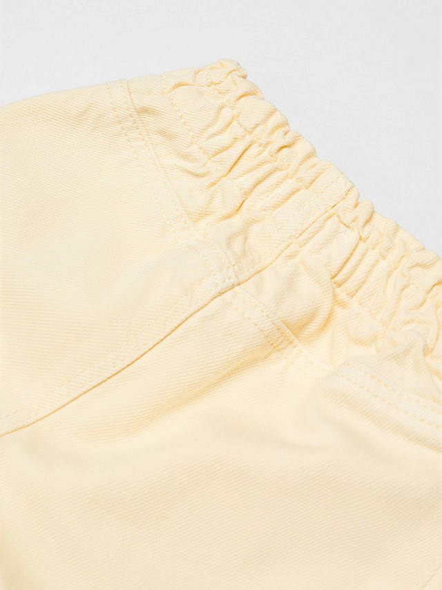 Mango Kids' Pepi Paperbag Shorts, Yellow