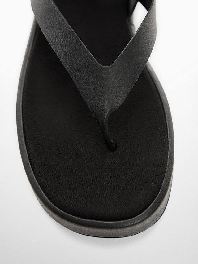 Mango Tila Sandals, Black