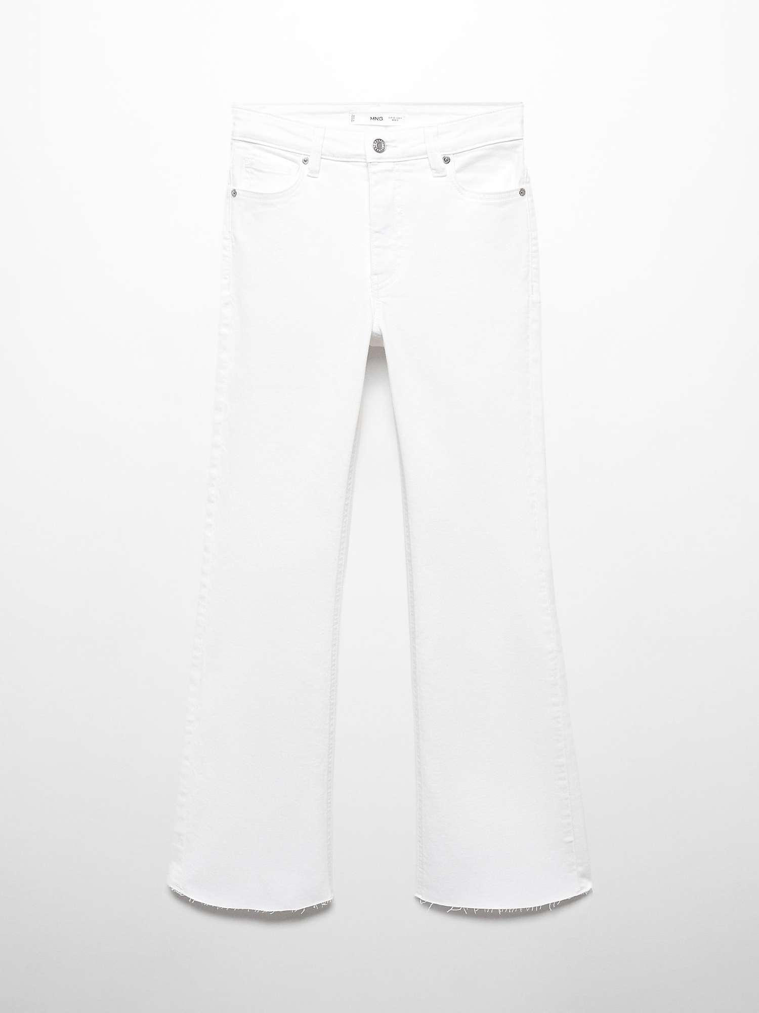 Buy Mango Sienna Cropped Flared Jeans Online at johnlewis.com