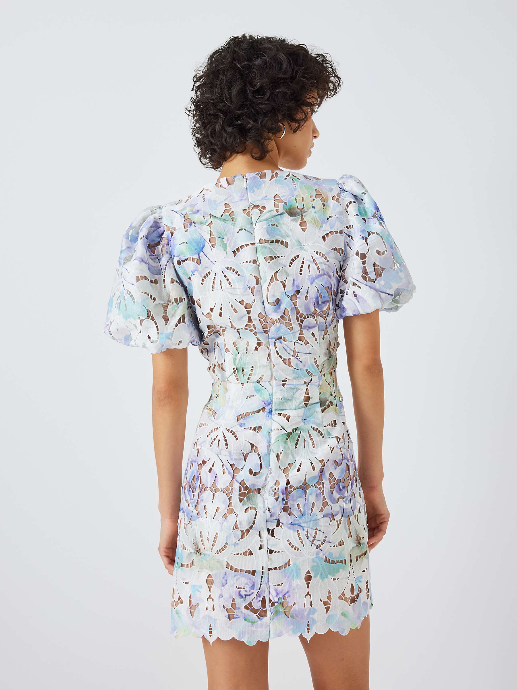 Buy Elliatt Seville Floral Cut Out Mini Dress, Multi Online at johnlewis.com