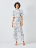 Elliatt Oslo Floral Cut Out Maxi Dress, Multi