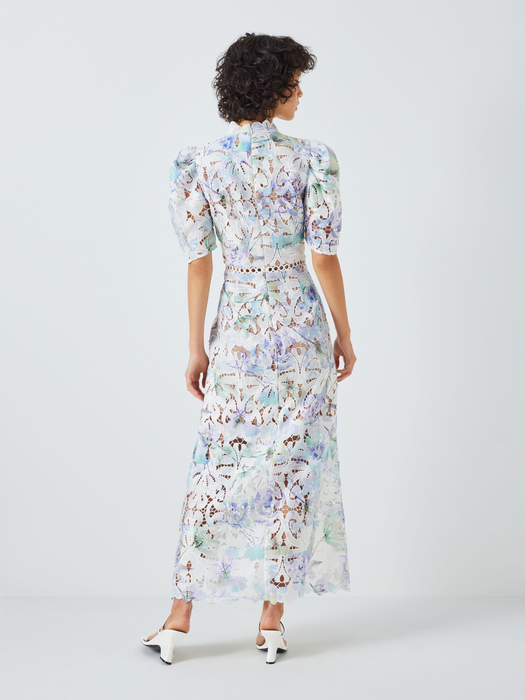 Buy Elliatt Oslo Floral Cut Out Maxi Dress, Multi Online at johnlewis.com