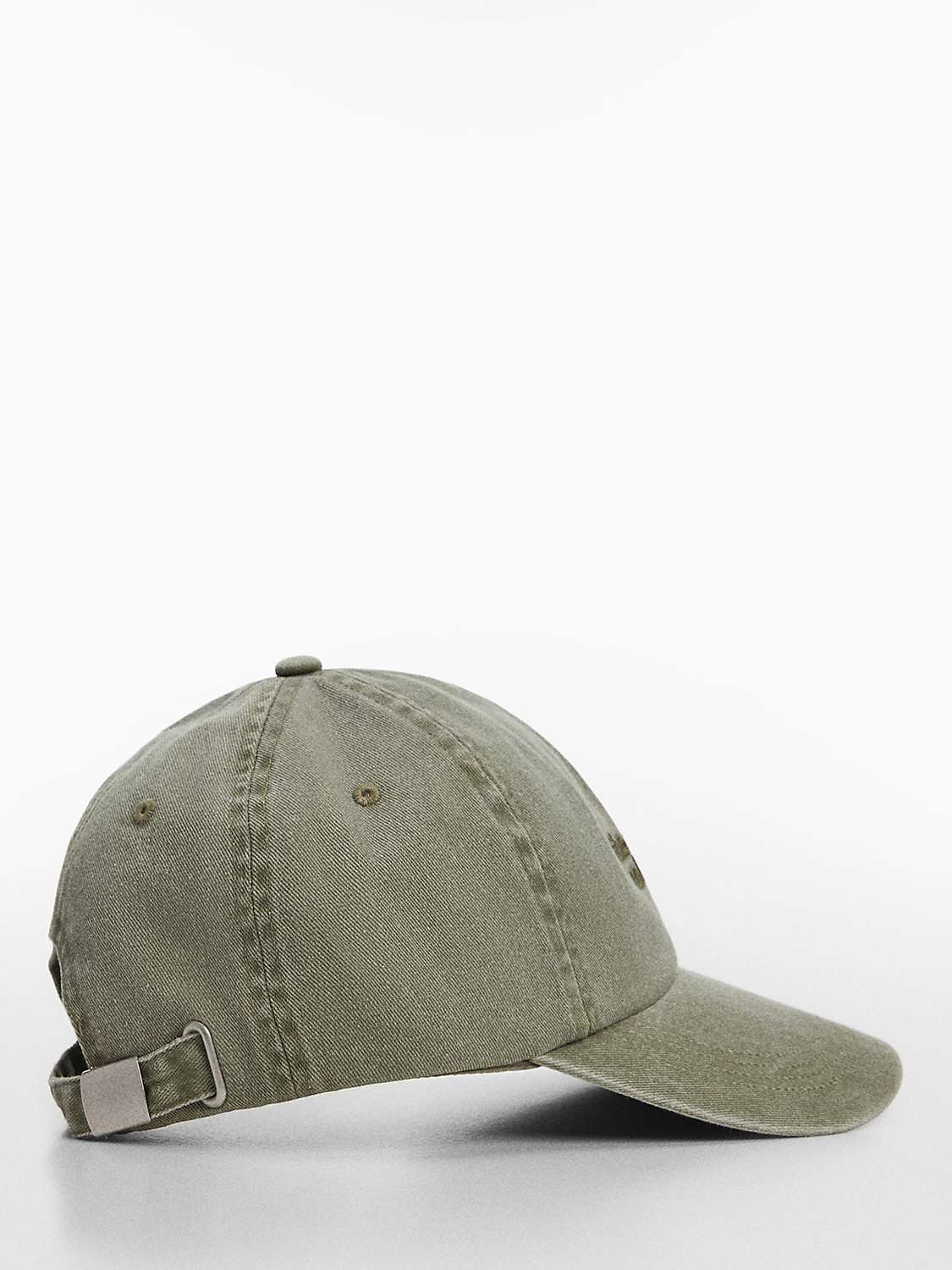 Buy Mango Quote Embroidered Message Cap Online at johnlewis.com