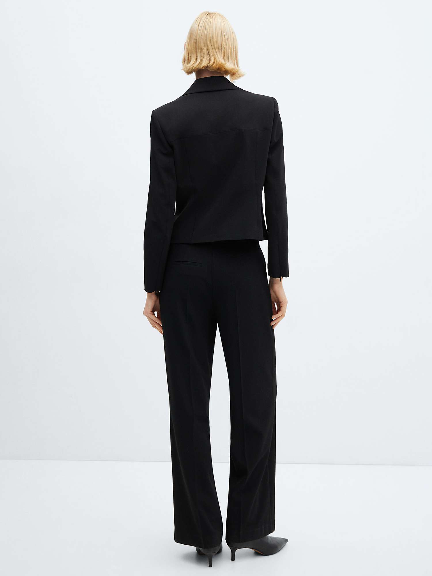 Buy Mango Carlosv Tailored Flared Trousers Online at johnlewis.com