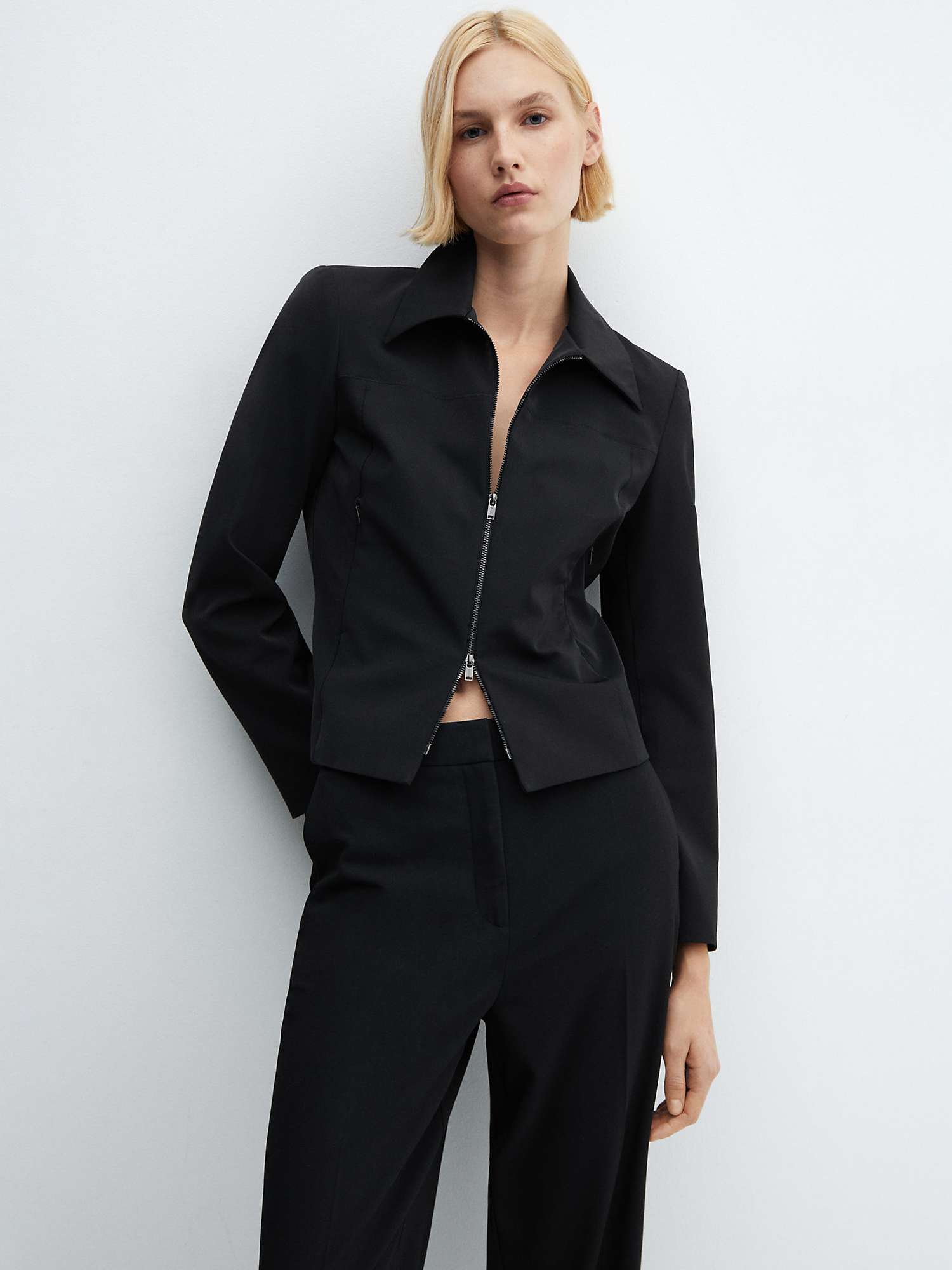 Buy Mango Carlosv Tailored Flared Trousers Online at johnlewis.com